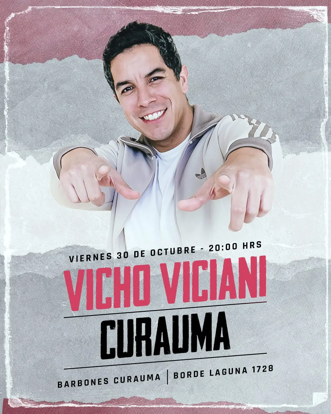 Flyer de Vicho Viciani