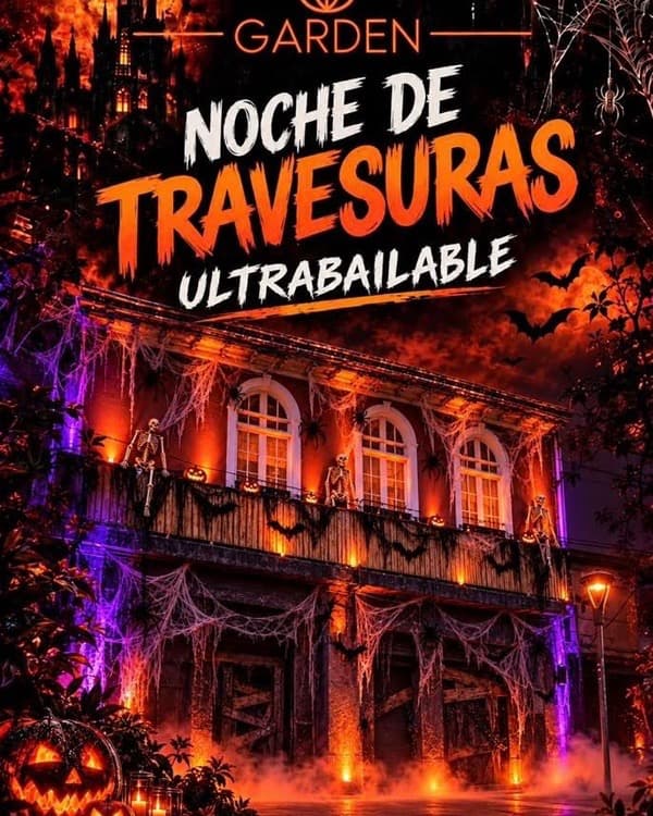 Flyer de NOCHE DE TRAVESURAS