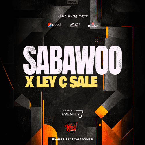 Flyer de Sabawoo x Ley C Sale