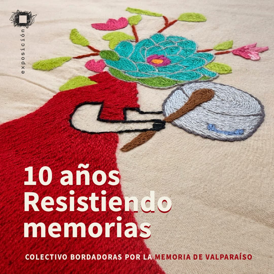 Flyer de Exposición “10 años resistiendo memoria”